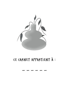 Carnet Pot de fleurs
