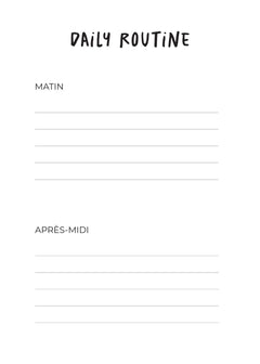 Carnet Pot de fleurs