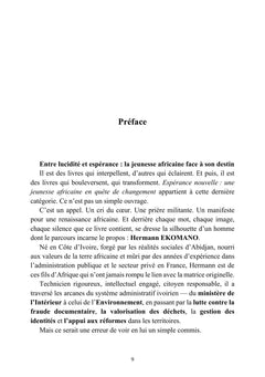 Espérance nouvelle - Une jeunesse africaine en quête de changement