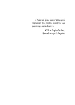 Interlude vers la beauté