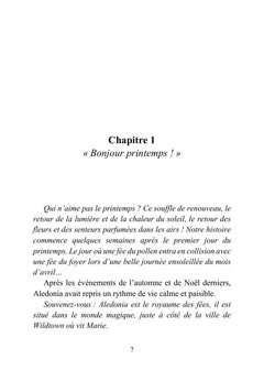 Les vacances magiques de Marie au royaume des fées