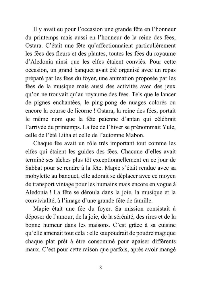 Les vacances magiques de Marie au royaume des fées