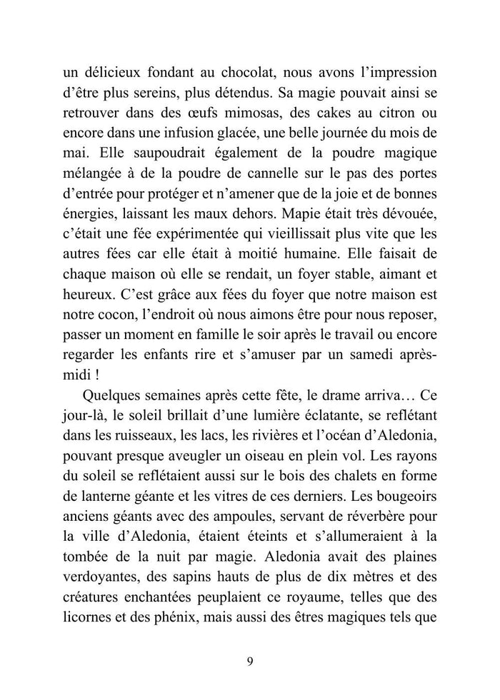 Les vacances magiques de Marie au royaume des fées