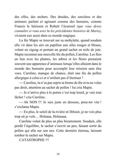 Les vacances magiques de Marie au royaume des fées