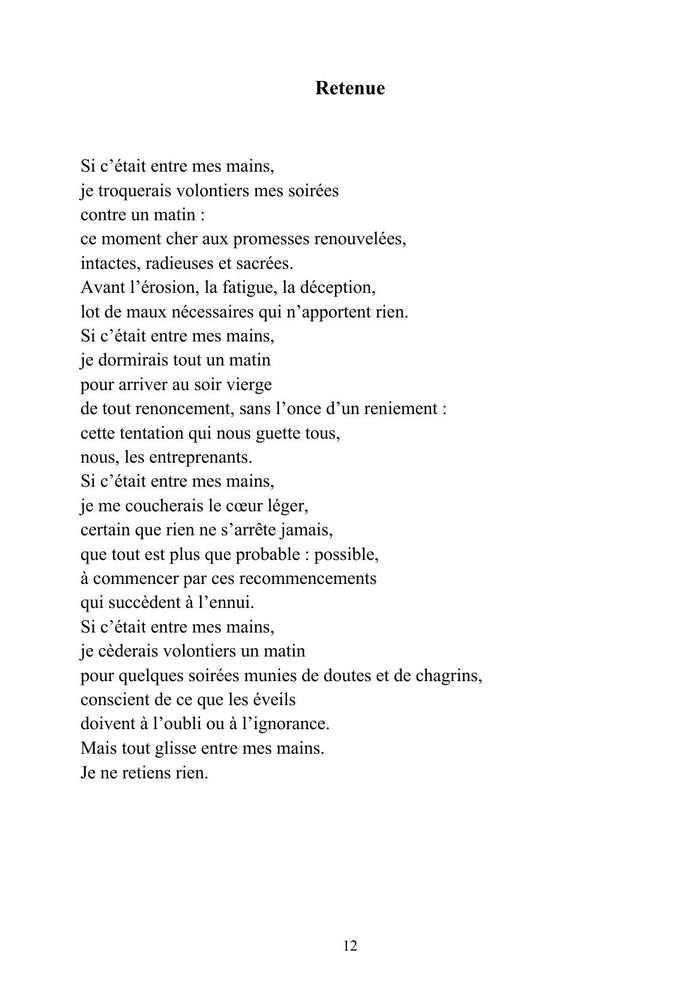 L'éternité pour saison