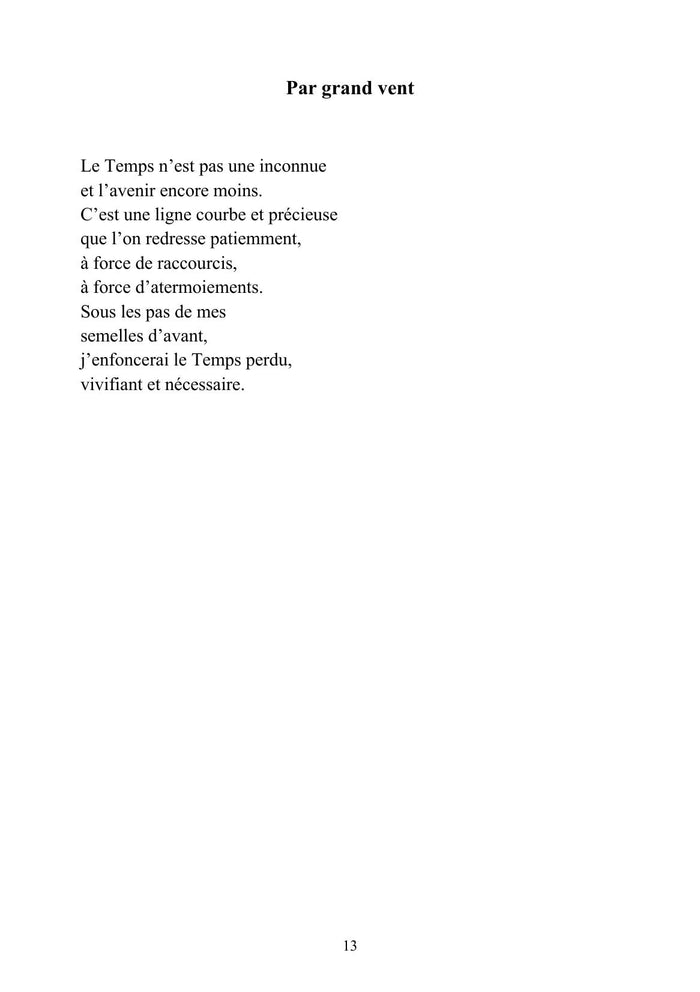 L'éternité pour saison