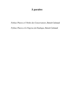 Pythias Pharos et La Bibliothèque des Nero - Tome I
