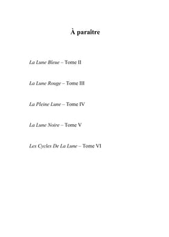 La Lune Violette - Tome I