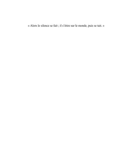 Dans l'Antichambre du Silence