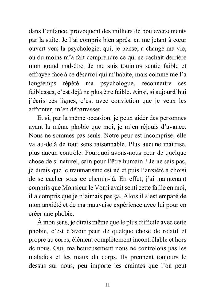 Monsieur le Vomi - Ou quand une phobie s'empare d'une vie...