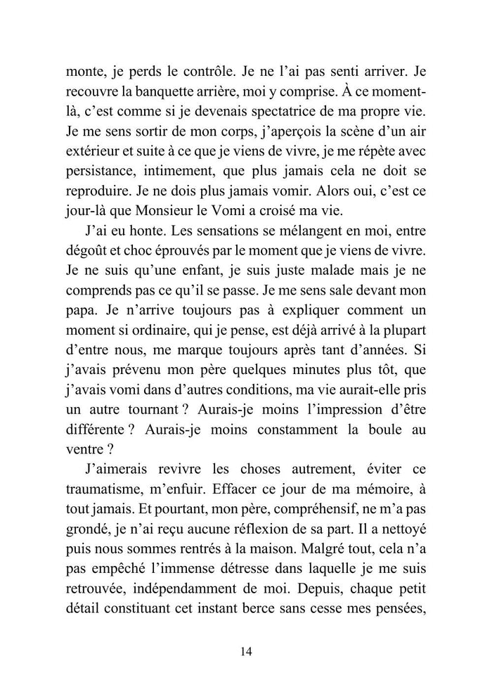 Monsieur le Vomi - Ou quand une phobie s'empare d'une vie...