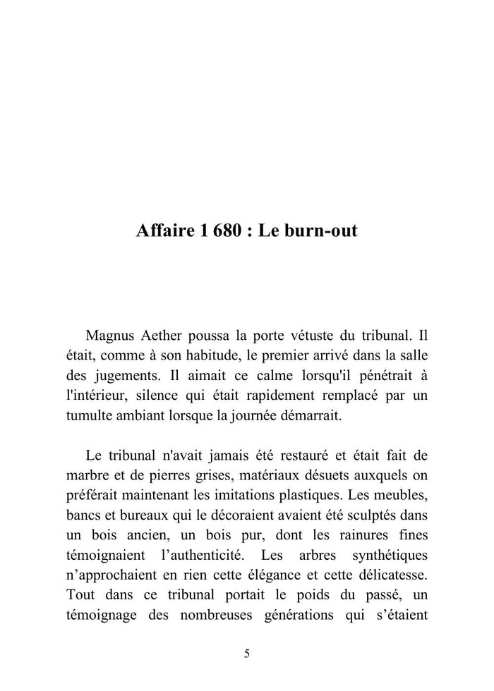 Le Tribunal des Affaires Exceptionnelles