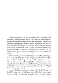 J'ai livré un colis chez vous, et puis...