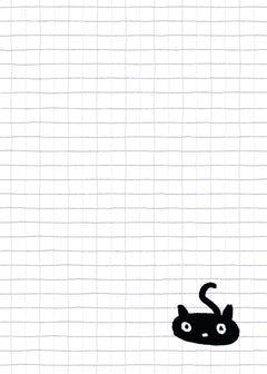 Carnet Chat Rose