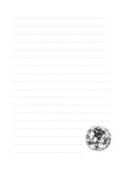 Carnet Disco Violet