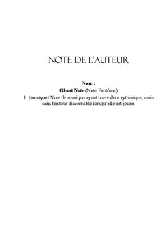 Ghost note