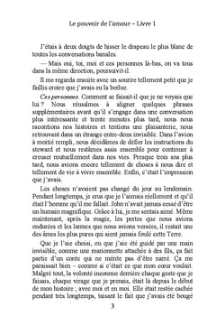 Le pouvoir de l'amour -Livre 1