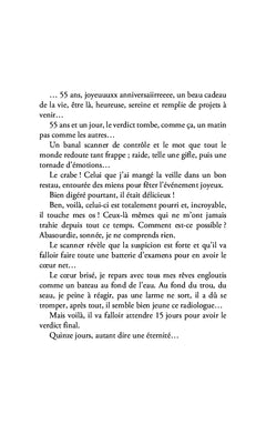 Suspicion de cancer...