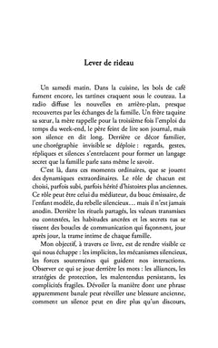 Familles en scène