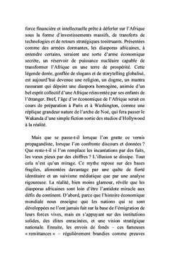 Le mythe des diasporas africaines