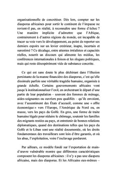 Le mythe des diasporas africaines