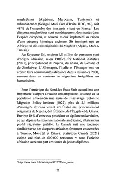 Le mythe des diasporas africaines
