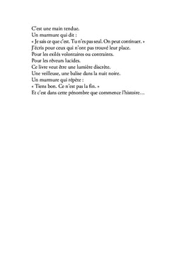 La pénombre du voyage
