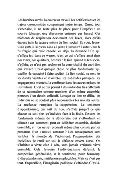 Retrouver le sens du commun