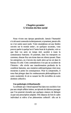Retrouver le sens du commun