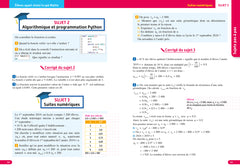 Annales Objectif BAC 2026 - Maths 1re générale  - sujets et corrigés