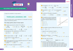 Annales Objectif BAC 2026 - Maths 1re générale  - sujets et corrigés
