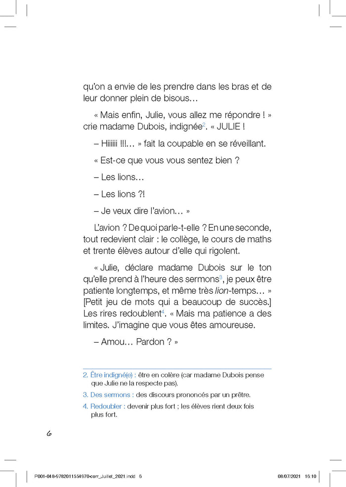 LFF - Julie est amoureuse (A2)