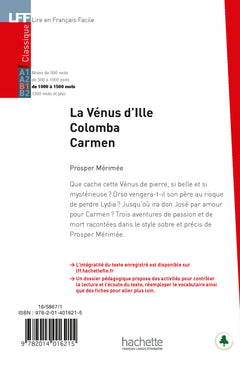 LFF - Nouvelles : La Vénus d'Ille, Carmen, Colomba (B1)