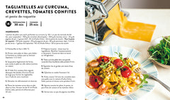 Des pâtes à la machine