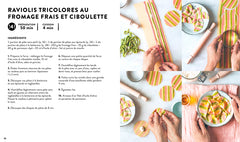 Des pâtes à la machine