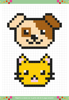Coloriages pixels