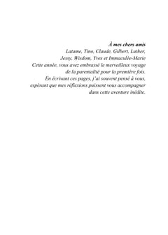 À toi, mon futur enfant