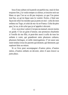 À toi, mon futur enfant