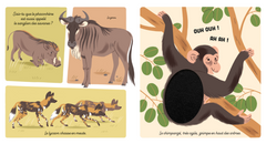 Mon imagier tout doux - La savane