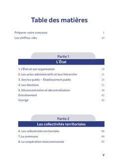 Les collectivités territoriales en fiches et QCM - 2026