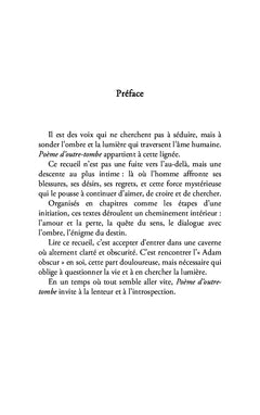 Poème d'outre-tombe