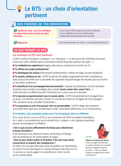 Je réussis mon entrée en BTS