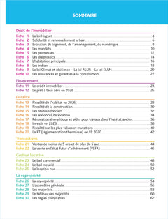 Top'Actuel Droit de l'immobilier 2026-2027