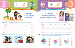 Gabby et la maison magique - Mon cahier effaçable - J'écris les nombres - (3-6 ans)