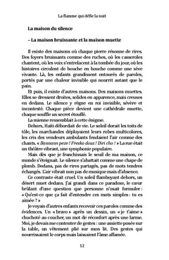 La flamme qui défie la nuit