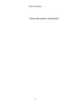 L'Envers du décor