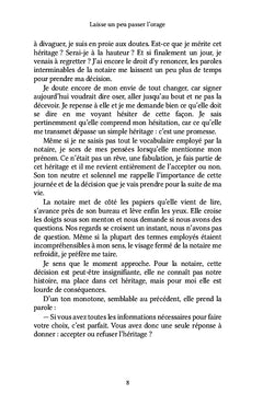 Laisse un peu passer l'orage