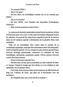Vacances sur Mars
