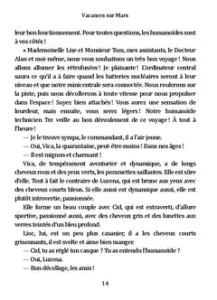 Vacances sur Mars