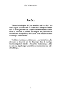 Rien de Shakespeare